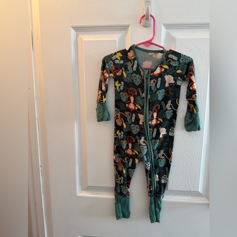 Little Sleepies Jungle Friends Kids One Piece